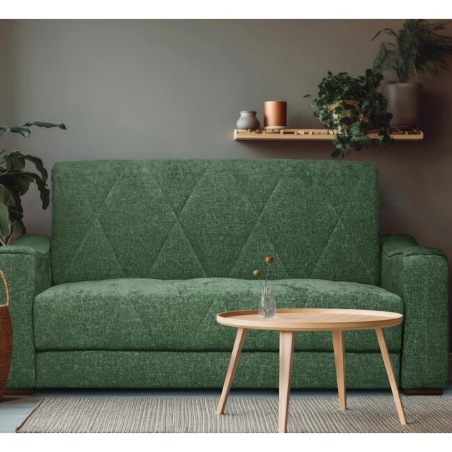 Canapea extensibilă 2 locuri Cassandra, tapițerie premium, confort sporit, 180/102/94 cm, culoare personalizată