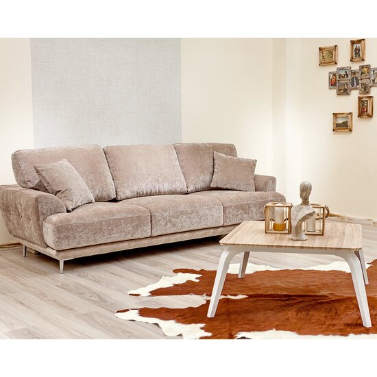 Canapea extensibilă 3 locuri Boston, cu spațiu de depozitare, confort sporit, 245x110 cm, culoare personalizată picture - 2