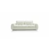Canapea Extensibilă 3 Locuri Pamela - Design Grid Puffy, Textură Bouclé, 235x95 cm picture - 3