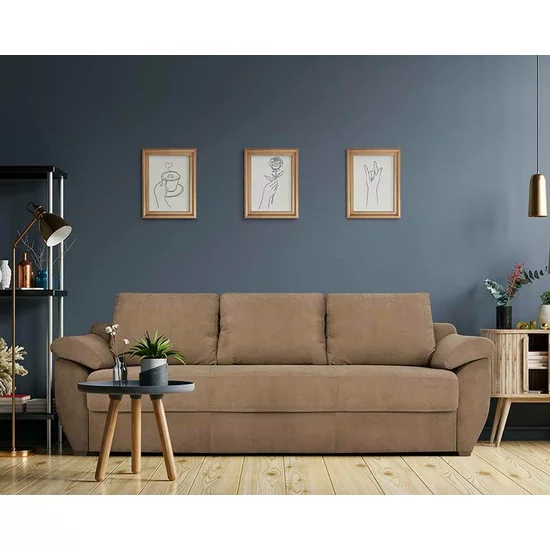 Canapea extensibilă 3 locuri Roma, cu spațiu depozitare, design modern, 240/105/45 cm, culoare personalizată picture - 3