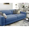 Canapea extensibilă Salia, 3 locuri, ladă depozitare, structură lemn masiv + PAL, 246x120x72 cm, personalizabil picture - 2