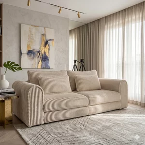 Canapea extensibilă Lil Buddy , cu ladă de depozitare, material pufos, spațiu de dormit generos 260 x 106 x 89 cm