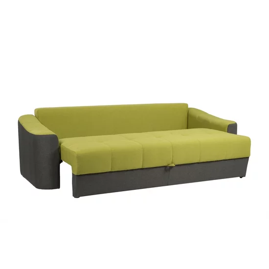 Canapea extensibilă Adena, culoare personalizabila - 235x192 cm, mecanism facil de extindere cu balama pafta, ladă integrată și burete de înaltă densitate, structură din fag masiv picture - 3