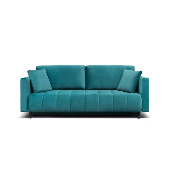 Canapea Extensibilă Aldo Cu Ladă Depozitare, Stofă Premium, 227x102x87 cm, Gri picture - 8