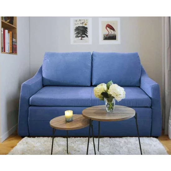 Canapea Extensibilă Atena Cu Ladă Depozitare, Stofă Premium, 240x100x74 cm, Gri picture - 3