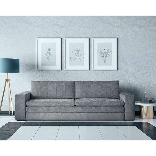 Canapea extensibilă Atlanta, cu ladă depozitare, confort premium, 245x106 cm, culoare personalizată picture - 5