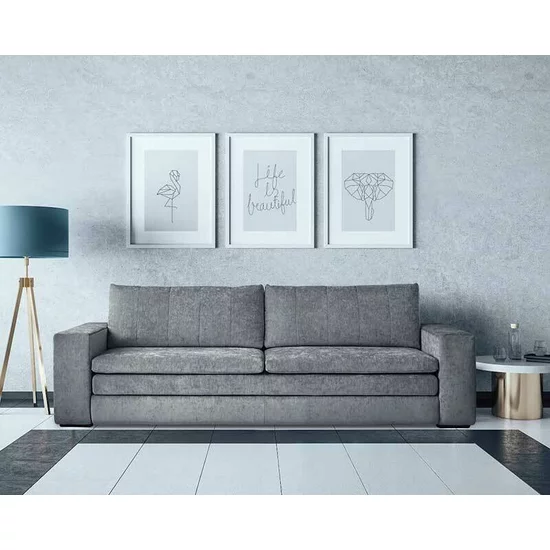 Canapea extensibilă Atlanta, cu ladă depozitare, confort premium, 245x106 cm, culoare personalizată picture - 5