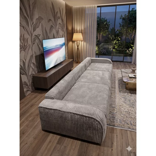 Canapea extensibila Ayse 3 locuri, 355x150 cm, suprafata de dormit - 310x200 cm, culoare personalizabila picture - 4