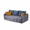 Canapea extensibilă Belnaire, culoare personalizabila - 228x110x93 cm, spațiu depozitare inclus, design modern picture - 6