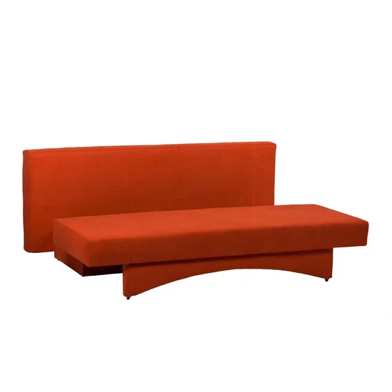 Canapea extensibilă Carla, culoare personalizabila - 192x140 cm, design compact cu suprafață generoasă de dormit și perne confortabile, structură din fag masiv picture - 3