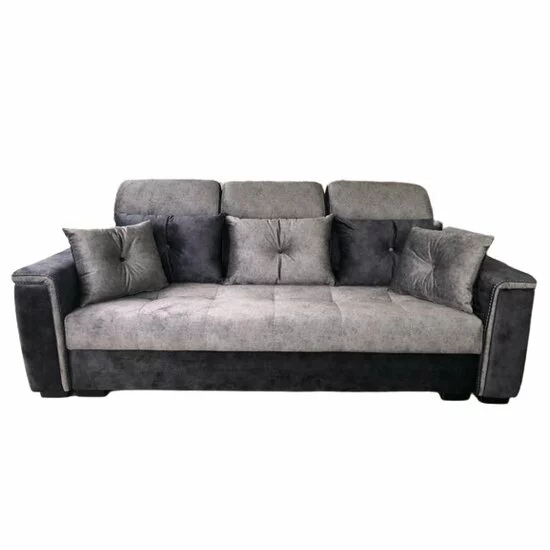 Canapea Paris extensibilă, cu tetiere reglabile și saltea din spumă cu memorie, 240x100 cm picture - 12