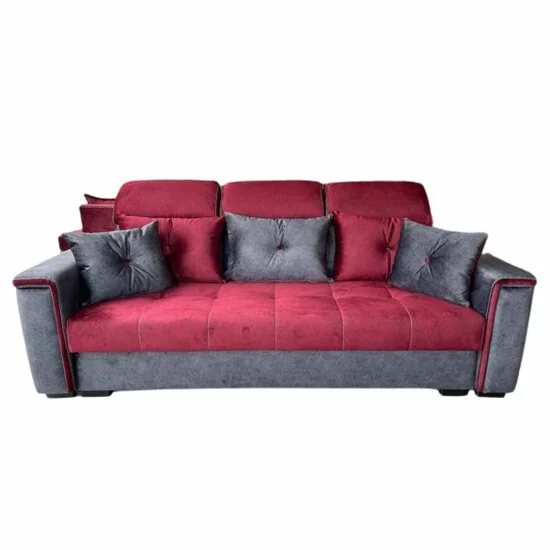 Canapea Paris extensibilă, cu tetiere reglabile și saltea din spumă cu memorie, 240x100 cm picture - 8