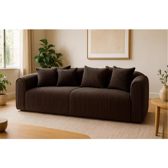 Canapea extensibilă Diana Mare, ladă de depozitare și spațiu generos, material premium, 250x130 cm, Culoare personalizată suprafata de dormit 200x180 picture - 10