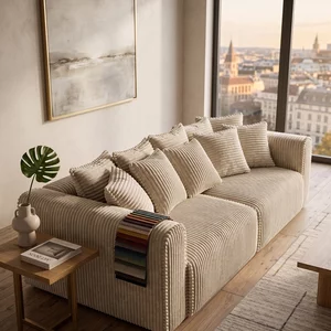 Canapea extensibilă Diana Mica, ladă de depozitare și spațiu generos, material premium, 250x130 cm, Culoare personalizată suprafata de dormit 200x160