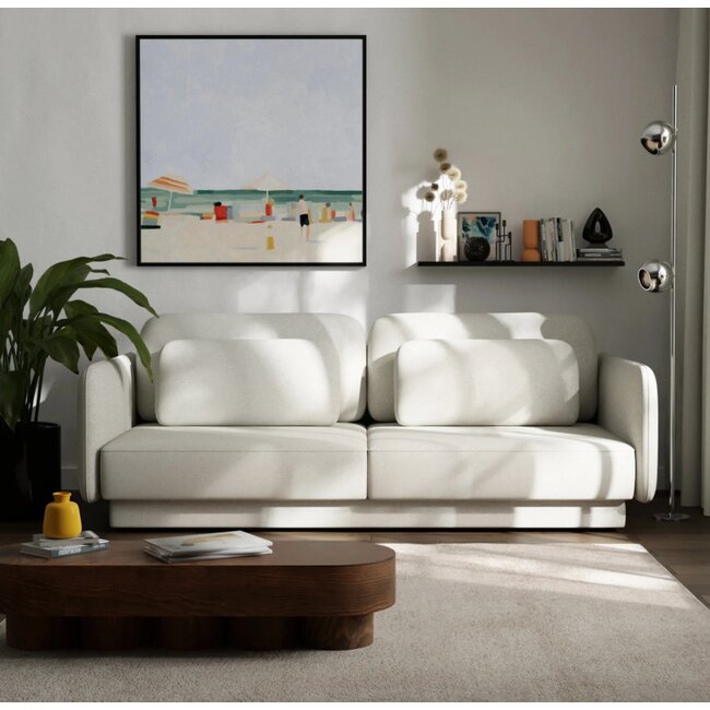 Canapea Extensibilă Ebony - Design Modern, Funcție de Dormit 200x160 cm