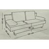 Canapea Extensibila Sally 191x84x84 cm picture - 4