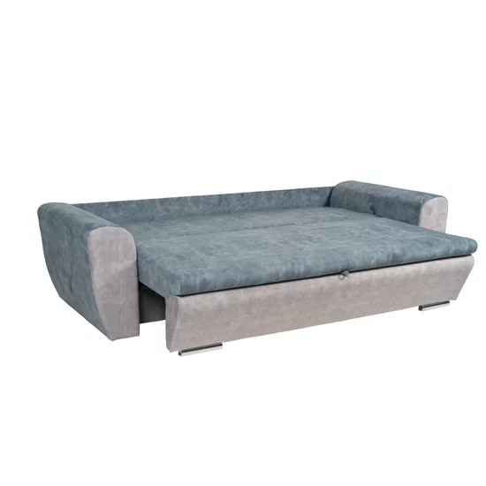 Canapea extensibilă Salsa, cusături decorative și ladă de depozitare, confort sporit și structură din fag masiv, 242x192 cm, culoare personalizabilă picture - 2