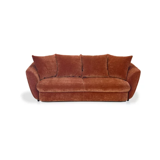 Canapea extensibilă Simbus, culoare personalizabila - 237x117 cm, design modern, cadru lemn esență tare și PAL, arcuri sinusoidale și poliuretan, picioare plastic H 5 cm picture - 7