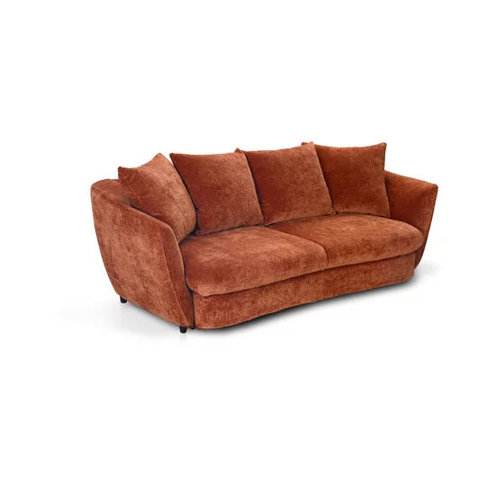 Canapea extensibilă Simbus, culoare personalizabila - 237x117 cm, design modern, cadru lemn esență tare și PAL, arcuri sinusoidale și poliuretan, picioare plastic H 5 cm picture - 8
