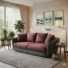Canapea extensibilă Simbus, culoare personalizabila - 237x117 cm, design modern, cadru lemn esență tare și PAL, arcuri sinusoidale și poliuretan, picioare plastic H 5 cm picture - 1