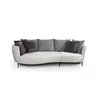 Canapea fixă Hariston Tip I, 2 locuri, 248x108 cm, confort ridicat, material rezistent picture - 1