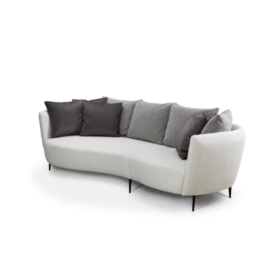 Canapea fixă Hariston Tip I, 2 locuri, 248x108 cm, confort ridicat, material rezistent picture - 2