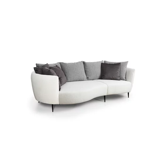 Canapea fixă Hariston Tip I, 2 locuri, 248x108 cm, confort ridicat, material rezistent picture - 3