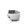 Canapea fixă Hariston Tip I, 2 locuri, 248x108 cm, confort ridicat, material rezistent picture - 4
