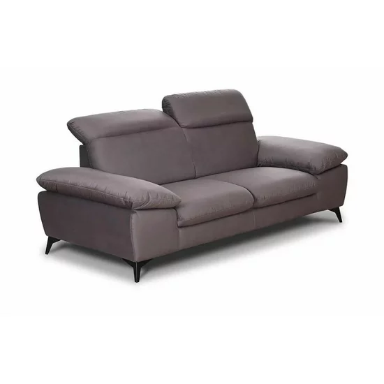 Canapea fixă Lora 2L, diverse culori - 186x105 cm, tetiere rabatabile, cadru lemn masiv și arcuri sinusoidale picture - 4