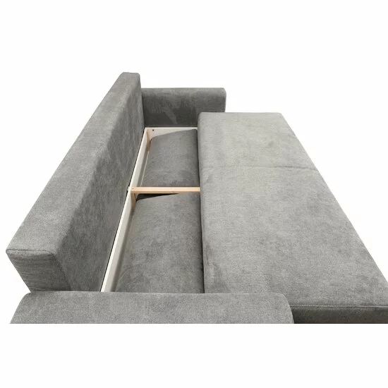 Canapea extensibilă Genf, design personalizabil, tapițerie textilă, 247x103x90 cm, diverse culori picture - 3