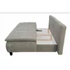 Canapea Harry extensibilă, design curbat și tapițerie texturată, arcuri independente și ladă, 208x96x102 cm, culoare personalizabilă picture - 3