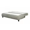 Canapea Harry extensibilă, design curbat și tapițerie texturată, arcuri independente și ladă, 208x96x102 cm, culoare personalizabilă picture - 4