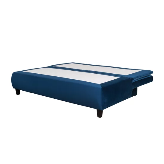 Canapea Harry extensibilă, design curbat și tapițerie texturată, arcuri independente și ladă, 208x96x102 cm, culoare personalizabilă picture - 10