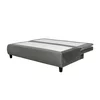 Canapea Harry extensibilă, design curbat și tapițerie texturată, arcuri independente și ladă, 208x96x102 cm, culoare personalizabilă picture - 15