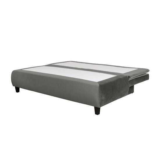 Canapea Harry extensibilă, design curbat și tapițerie texturată, arcuri independente și ladă, 208x96x102 cm, culoare personalizabilă picture - 15