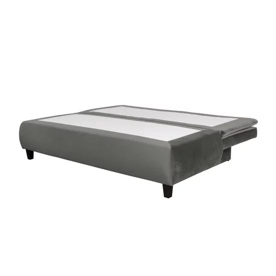 Canapea Harry extensibilă, design curbat și tapițerie texturată, arcuri independente și ladă, 208x96x102 cm, culoare personalizabilă picture - 15