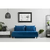 Canapea Harry extensibilă, design curbat și tapițerie texturată, arcuri independente și ladă, 208x96x102 cm, culoare personalizabilă picture - 6