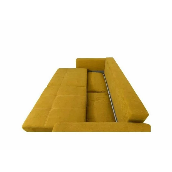 Canapea Karisa extensibilă, extra confort cu ladă integrată și perne incluse, structură lemn masiv și PAL, 241x113x91 cm, culoare personalizabilă picture - 7