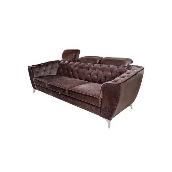 Canapea extensibilă Lotus, culoare personalizabila - 242x190 cm, tetiere reglabile și funcție de dormit, structură din fag masiv picture - 3