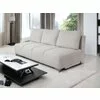 Canapea extensibilă Luna fără brațe, culoare personalizabila - 200x160 cm, structură rezistentă, ladă depozitare picture - 4