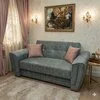 Canapea extensibilă Miruna 2 locuri, gri - 180x110 cm, confort ridicat, stofă rezistentă picture - 1