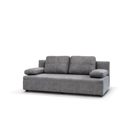 Canapea Nola, design modern cu spațiu generos de dormit, PAL și spumă poliuretanică, 200x100x90 cm, albastru picture - 2