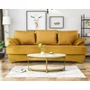 Canapea extensibilă Odessa, ladă depozitare, structură lemn masiv + PAL, saltea relaxa, 205x105 cm, personalizabil picture - 8