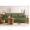 Canapea extensibilă Odessa, ladă depozitare, structură lemn masiv + PAL, saltea relaxa, 205x105 cm, personalizabil picture - 9