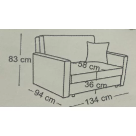 Canapea extensibilă Olaf II, spațiu depozitare și design modern, spumă poliuretanică și arcuri, stofă rezistentă, 134x94x84 cm, personalizabil picture - 10