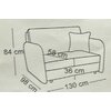 Canapea Extensibila Ozi II 130x98x84 picture - 11