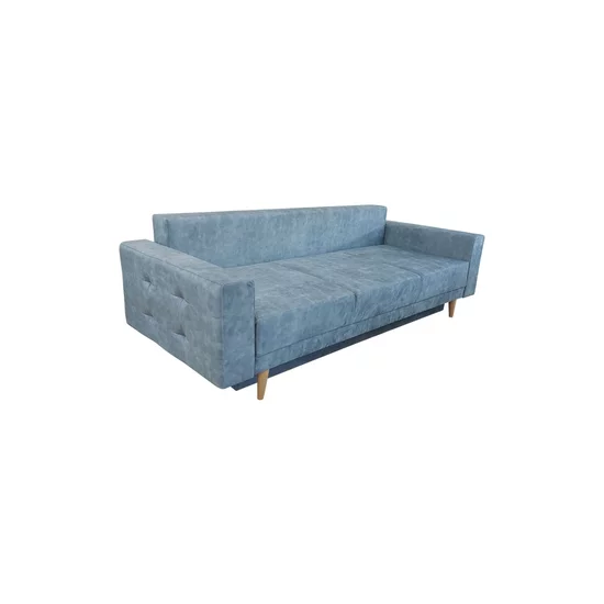 Canapea extensibilă Pharma, culoare personalizabila - 228x190 cm, funcție de dormit cu suprafață generoasă, burete de densitate mare și structură din fag masiv picture - 3
