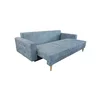Canapea extensibilă Pharma, culoare personalizabila - 228x190 cm, funcție de dormit cu suprafață generoasă, burete de densitate mare și structură din fag masiv picture - 4