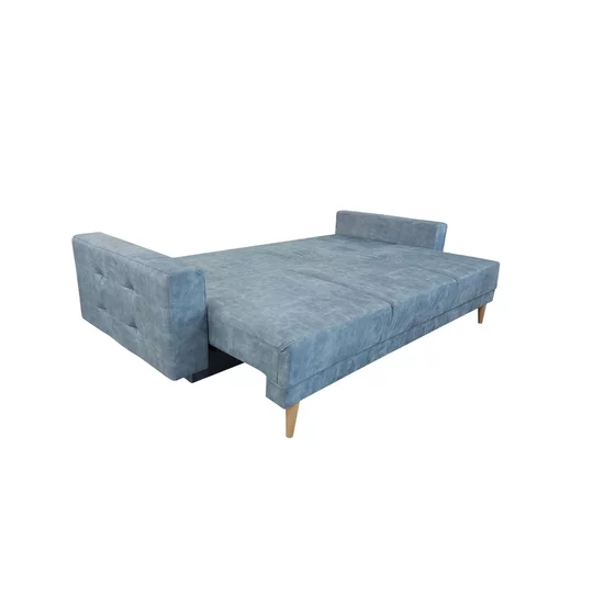 Canapea extensibilă Pharma, culoare personalizabila - 228x190 cm, funcție de dormit cu suprafață generoasă, burete de densitate mare și structură din fag masiv picture - 5