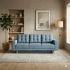 Canapea extensibilă Pharma, culoare personalizabila - 228x190 cm, funcție de dormit cu suprafață generoasă, burete de densitate mare și structură din fag masiv picture - 1
